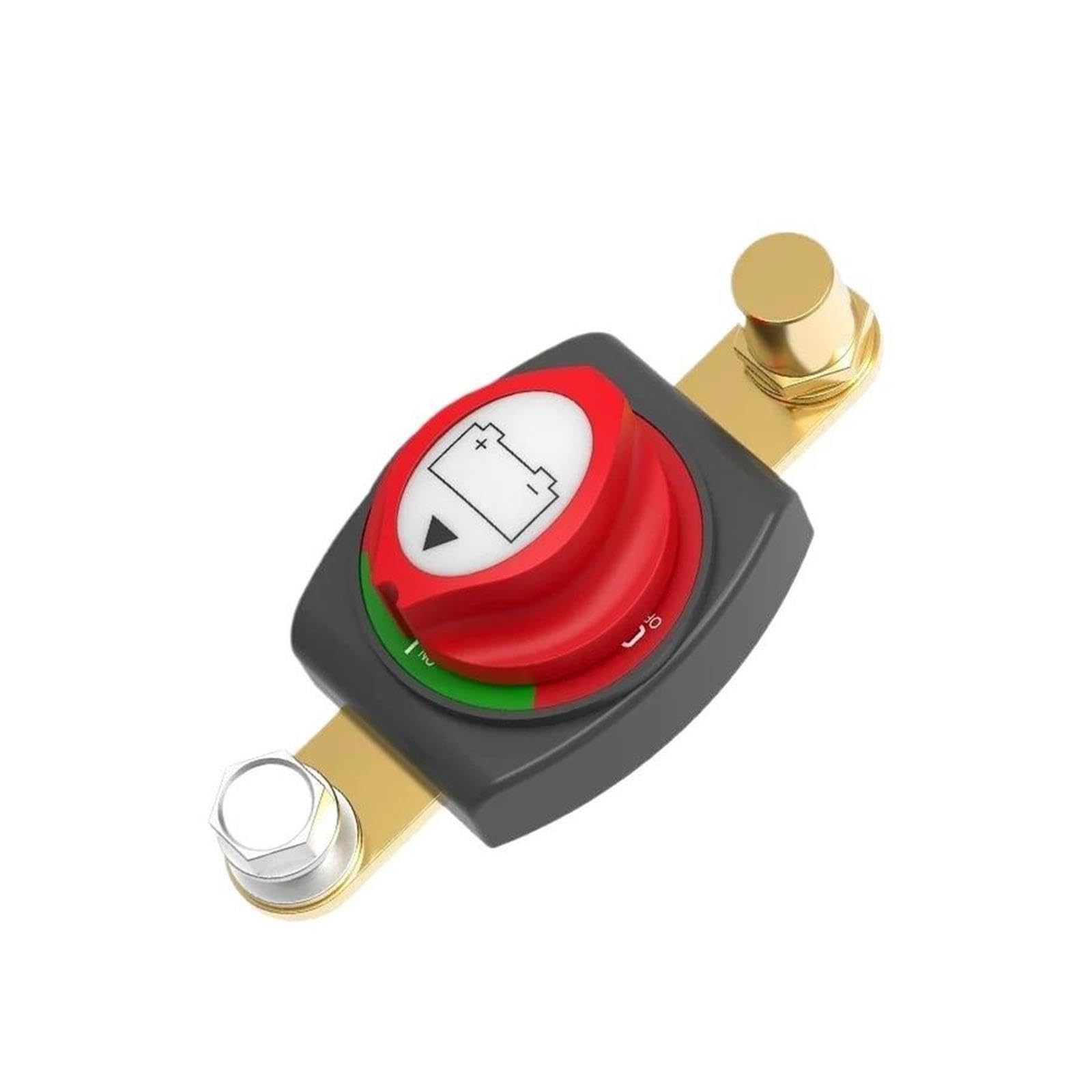 Interruttore batteria on/off da 275 A montante laterale con adattatore