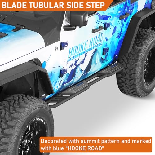 Estribos laterales 6'' para Jeep Wrangler JL 2018-2026 miniatura 2