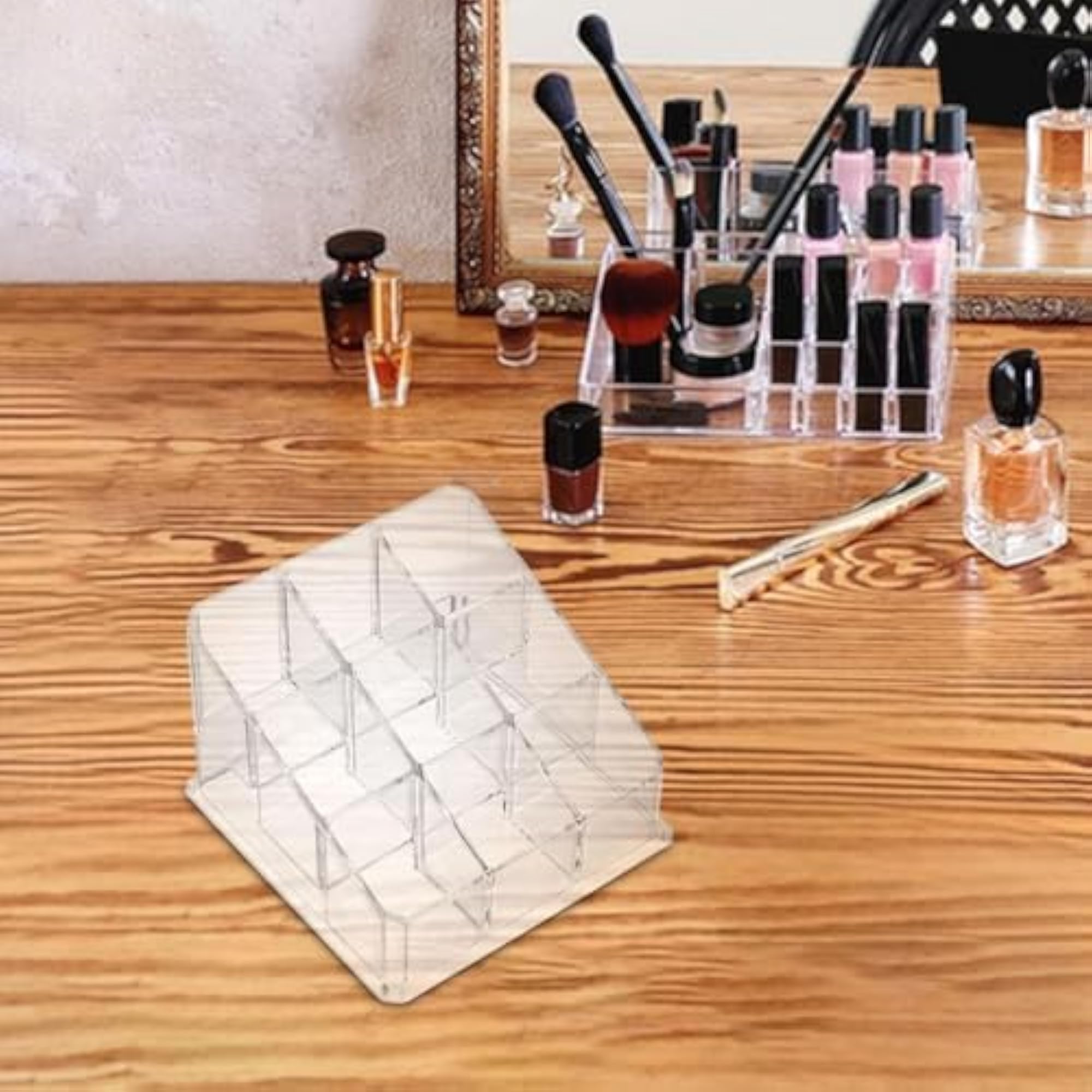 Clear Lipstick Holder Case, 9 Slot
