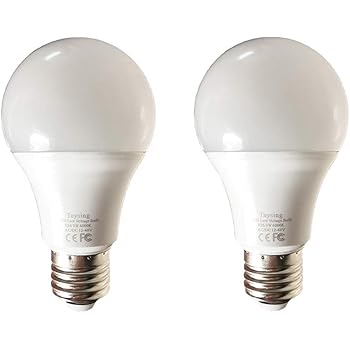 Low Voltage led Light Bulbs AC/DC12-48V E26 White 6000K 9W 720lm for
