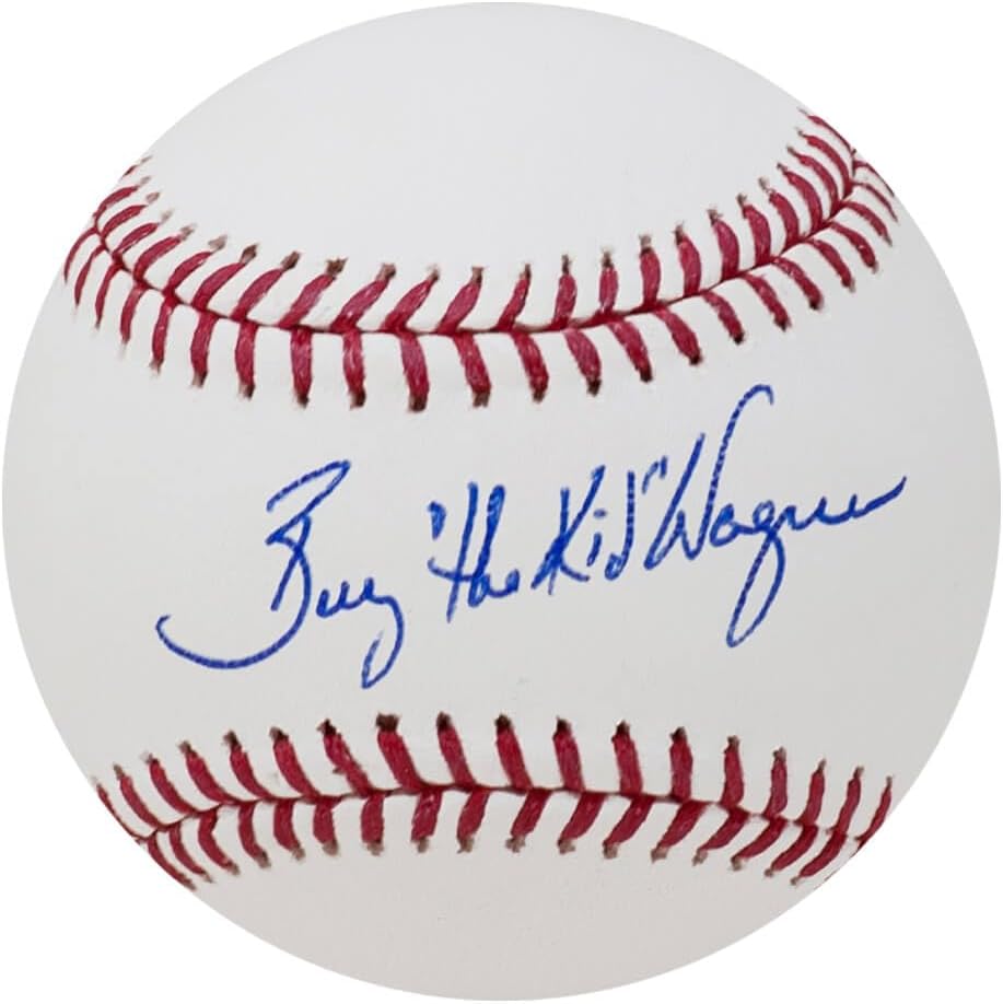 Billy Wagner Signed Rawlings Official M.L.B Baseball w/The Kid - Schwartz Authenticated