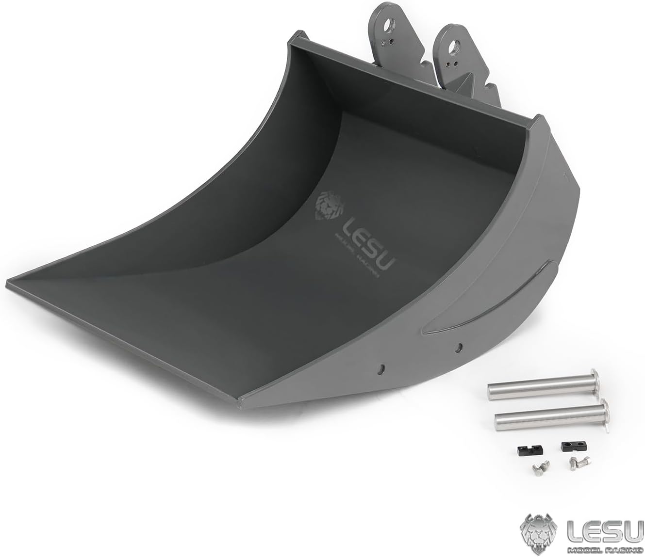 Metal Original Bucket for 1/14 Scale Lesu Hydraulic Rc Excavator Lr956 Zx490 Lr945 Sk500 Et30H Et26L Et36L Ac360 Handmade DIY Digger Model
