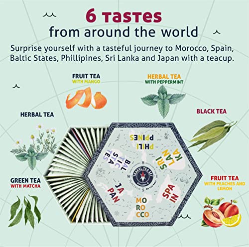 image for ACORUS | Travel Tea Set Vol. II | Tea Gift Set of 6 Flavors of Differe