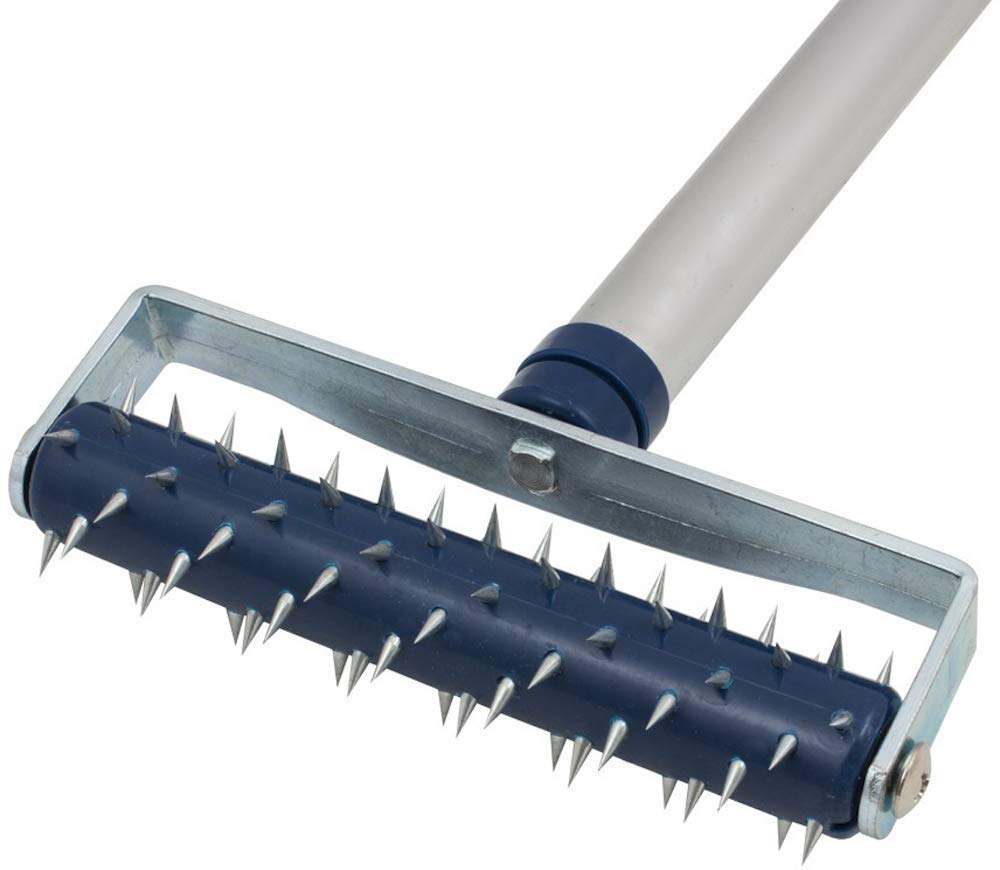 HaWe Profi Tapeten Stachelwalze mit Teleskopstiel 52-93 cm