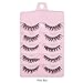 Produktbild Womens Beauty falsche Wimpern dichte Wimpern weiche nat¨¹rliche Erweiterung Make-up-Tool 2 Arten(Pink Box)