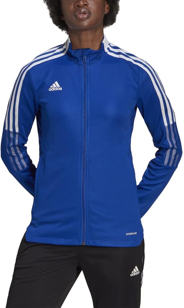 adidasWomens Polycotton Standard Length Jacket