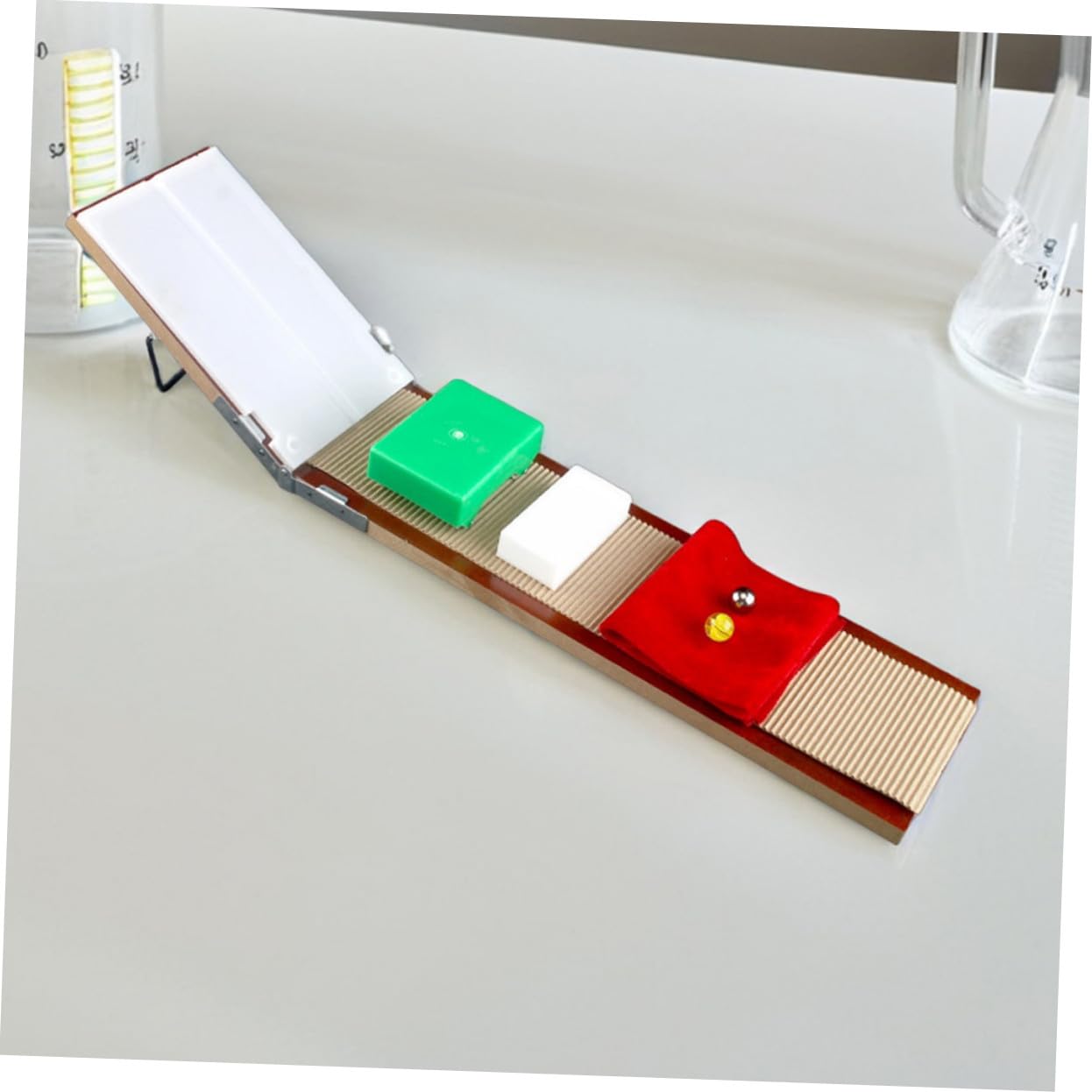 SHINEOFI Kit di Strumenti per Esperimenti di Fisica Materiale Plastico, Dispositivo Didattico Completo e Facile da Usare per Studenti a Casa in Aula