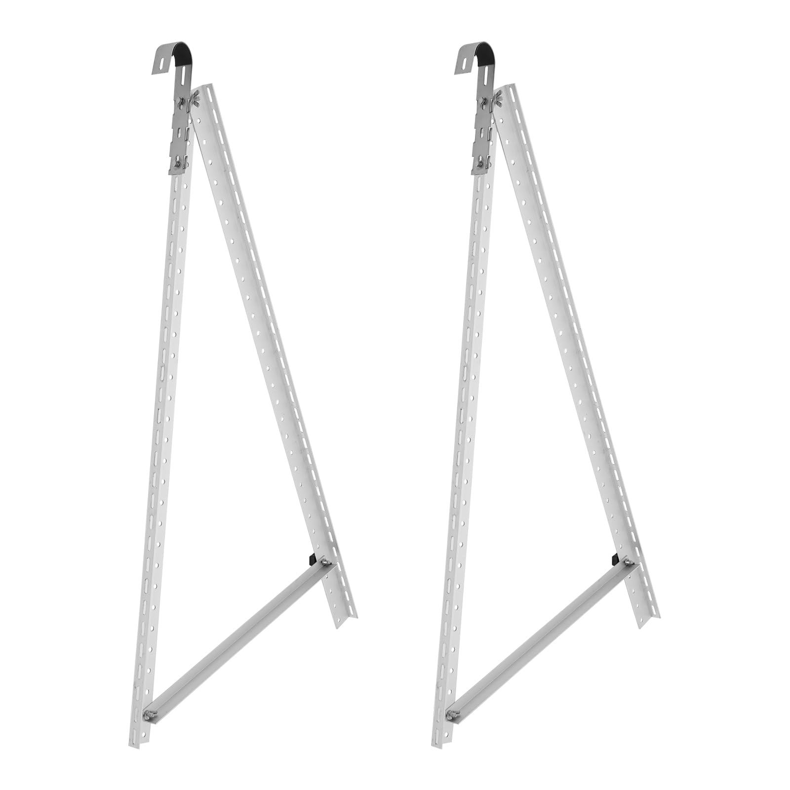 Supporto per pannello solare, 2 pezzi, 0-90°, universale, per pannelli solari, staffe di montaggio rimovibili, set di fissaggio per pannello solare