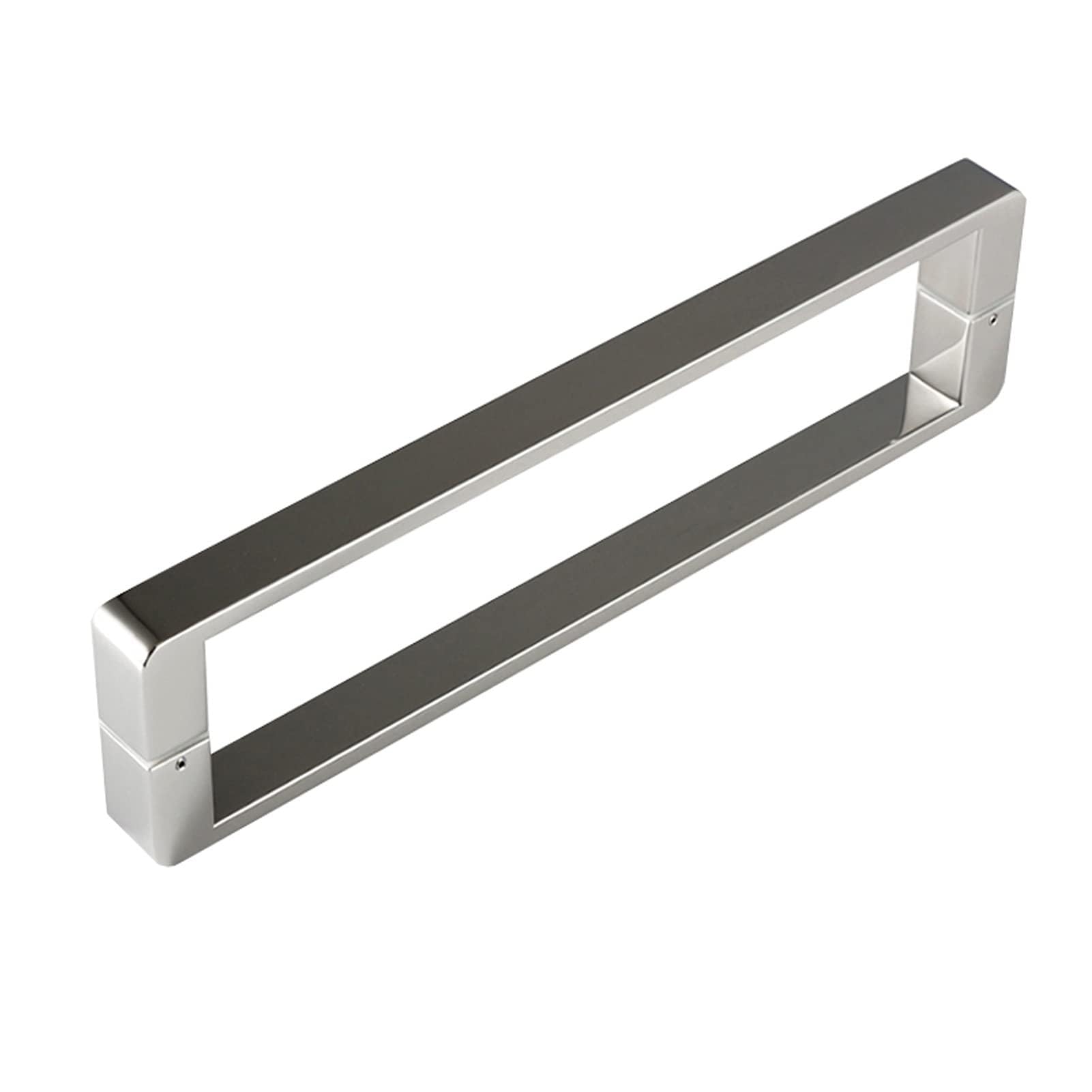 Poignées de porte de douche inox double face entraxe 16 pouces