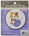 Dimensions 73038 Cute Kitten Counted Cross Stitch Kit for Beginners, 3" D
