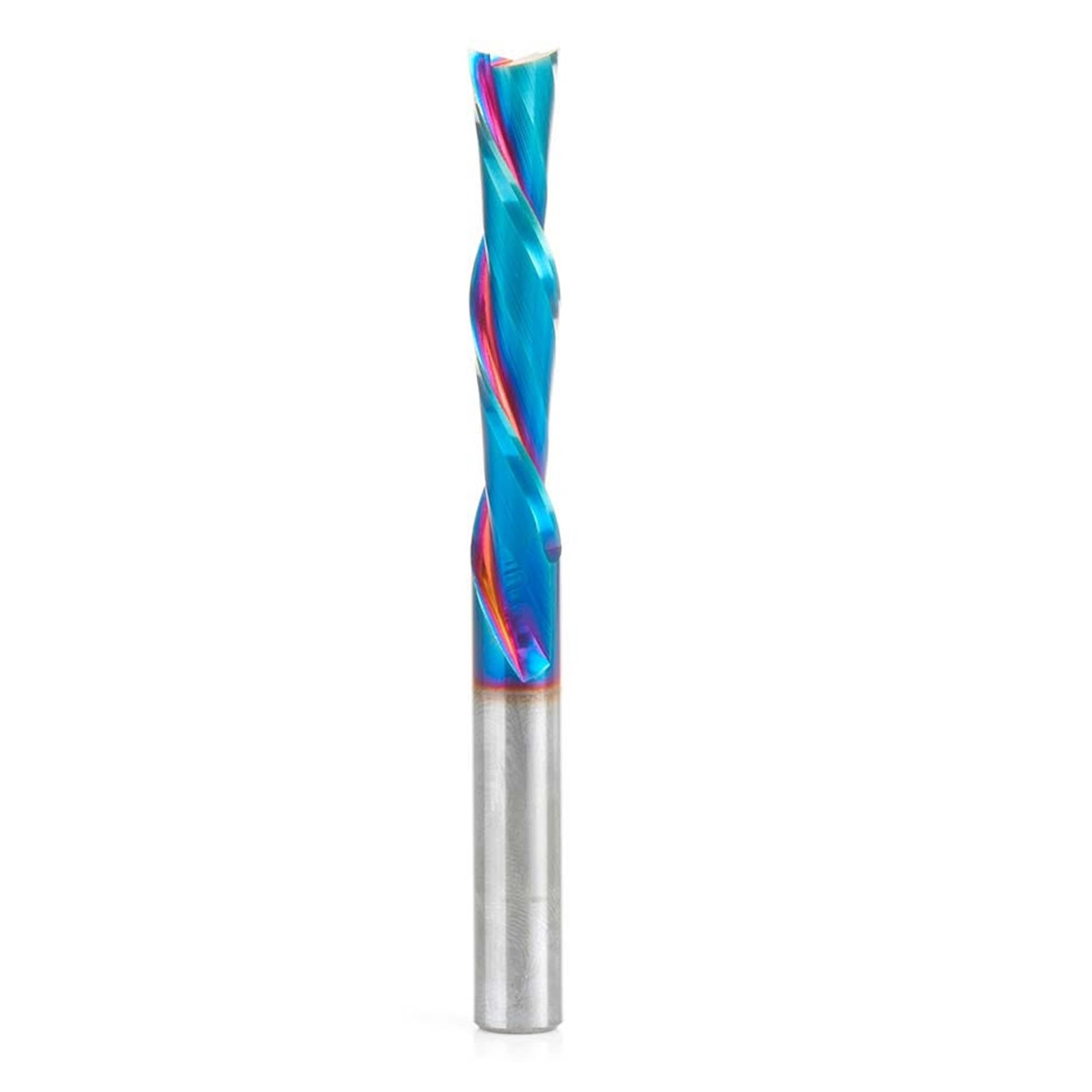 Amana Tool 46449-K SC Spektra Extreme Tool Life Coated Spiral Plunge 3/8 Dia x 2 CH x 3/8 SHK 4 Inch Long Down-Cut Router Bit