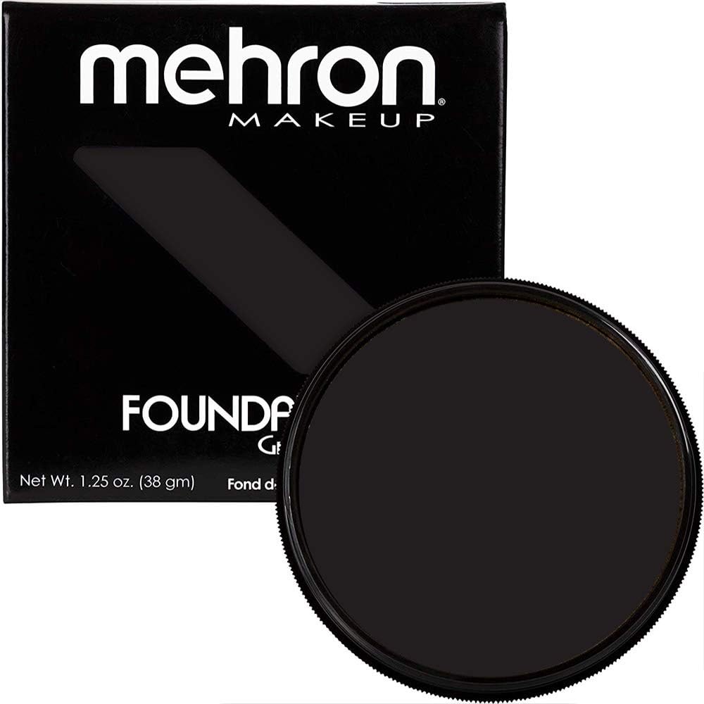 Mehron make-up Foundation GreasePaint – Black