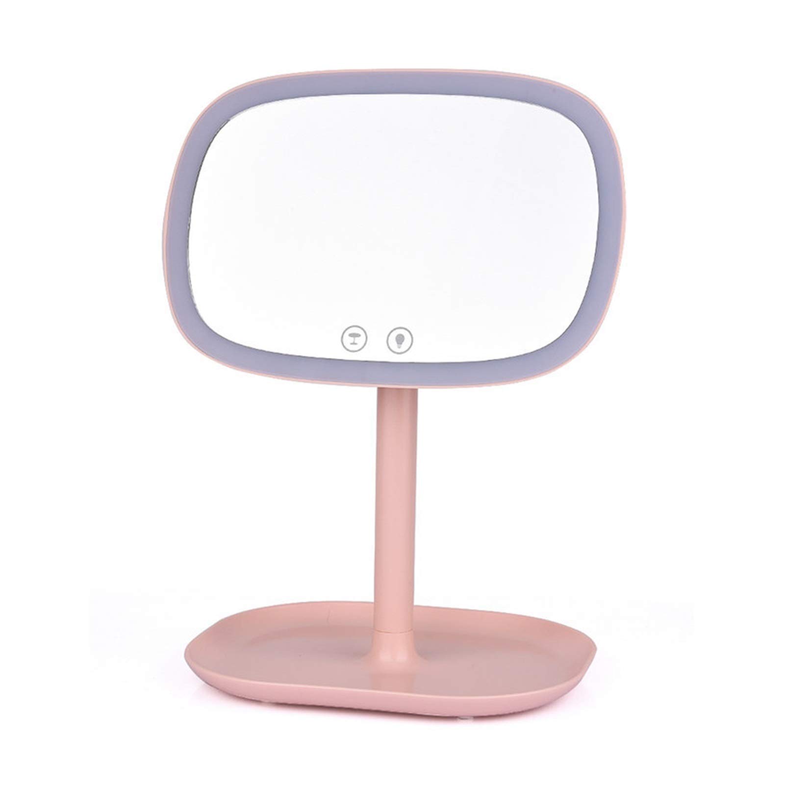 Specchio Trucco Specchio di illuminazione cosmetica 10x 10x Makeup di ingrandimento Specchio da tavolo Lampada da tavolo Lampada a LED 360 Specchietto regolabile Vanity USB Specchi elettrici ricaricab