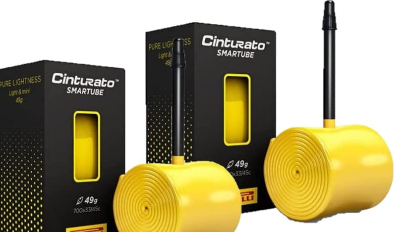 Generico Confezione da 2 unità Camera D'aria bici 33/45-622 Cinturato SmarTUBE