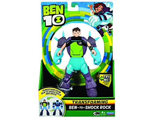 Ben 10 Ben to Alien Transforming Figure - Ben-to-Shock Rock
