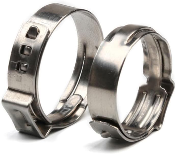 Zacisk węża, Zaciski do rur, stalowe zaciski węża z pojedynczym uchem(10.8 13.3mm)