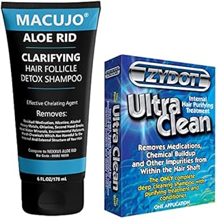 Macujo Aloe Rid Old Formula Shampoo With Zydot Ultra Clean Shampoo