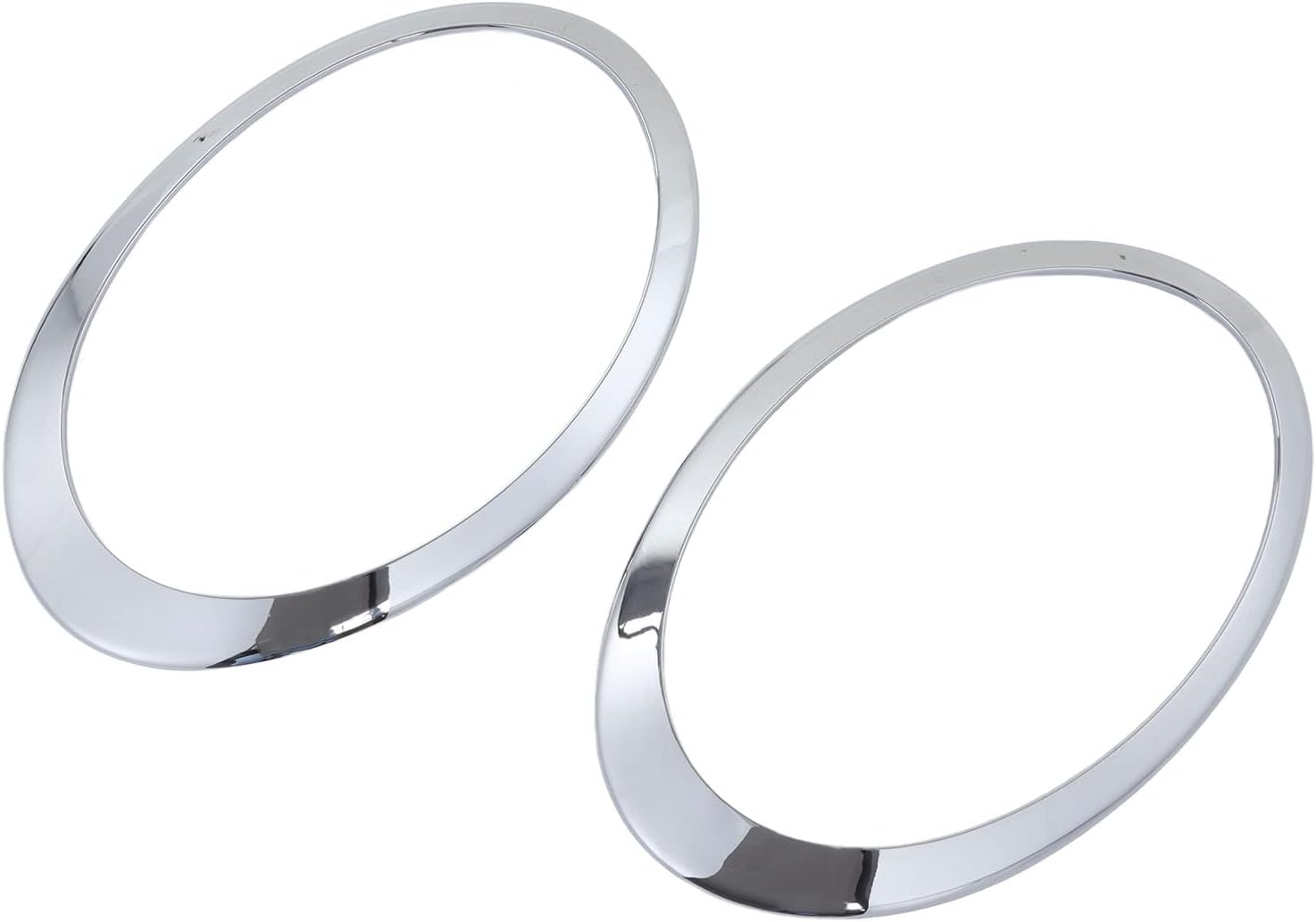 aqxreight Headlight Trim Ring Headlamp Bezel 51137351371 Compatible with Clubman F54 2014‑2019 Left Right Fit