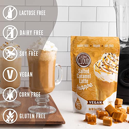 Image of Coconut Cloud Dairy-Free Salted Caramel Frappe Mix: Vegan, 6 Servings