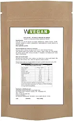 WVegan Leite em Pó de Arroz Vegano, 500g, Sem Glúten, Rico em Vitaminas, para Bebidas e Receitas, Sabor Natural