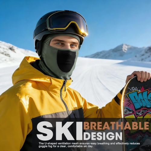 Image of WTACTFUL Breathable Balaclava Face Mask Men, Summer UPF 50+ Sun Protection