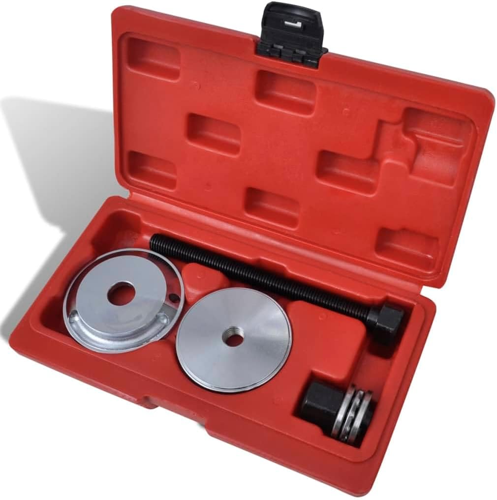 'vidaXL Silent Block Tool Set - Durable Carbon Steel Mounting Tools for Quick Installation of Rubber Bushings on Front Axles - Compatible with Various Car Models
