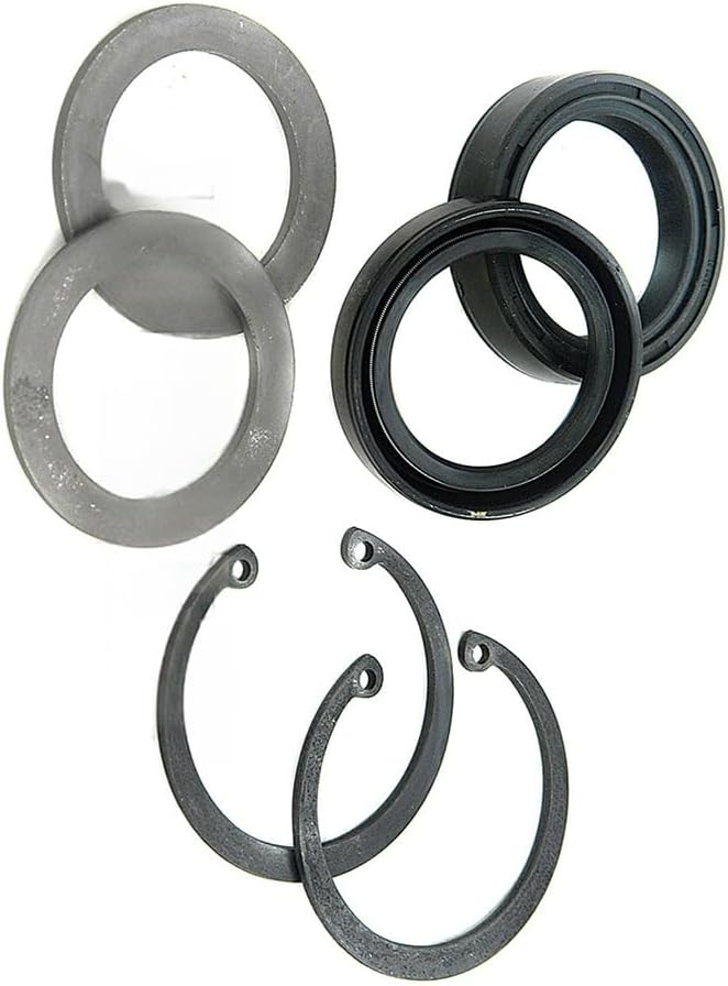 Steering Gear Pitman Shaft Seal Kit Replaces for Oldsmobile Delta 88 1981 1982 4.4L V8 Power, 1 Pack