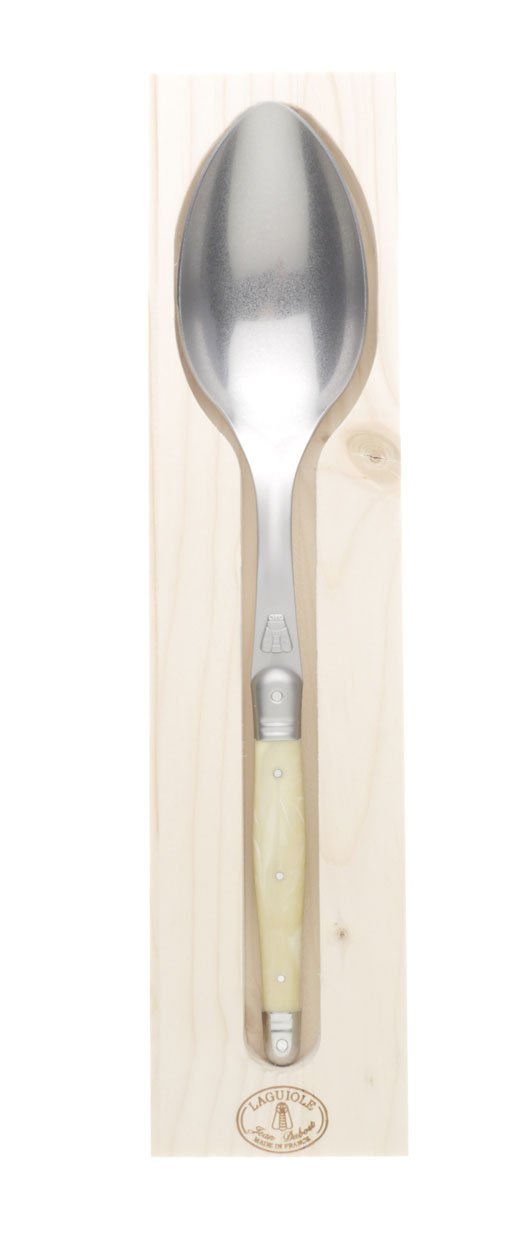 Jean Dubost Laguiole - JD97-13193.BLK Jean Dubost Laguiole Serving Spoon Black, one size