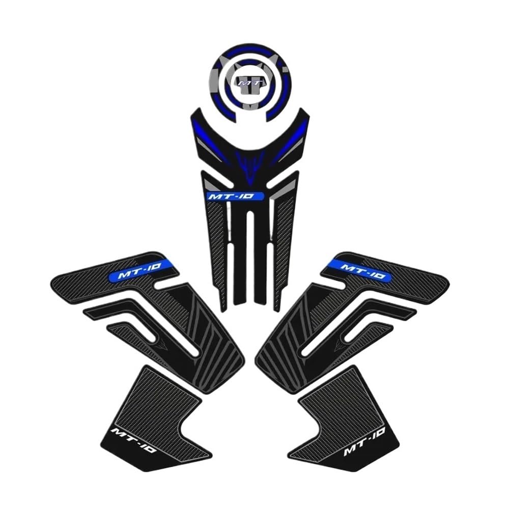 Fuel Tank Protector Motorbike Tank Pad Grips for Mt10 Fz10 FZ MT-10 SP Motorcycle Gas Fuel Oil Kit Protector Stickers Decals