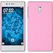 Produktbild PhoneNatic Case für Nokia 3 Hülle rosa gummiert Hard-case für 3 + 2 Schutzfolien