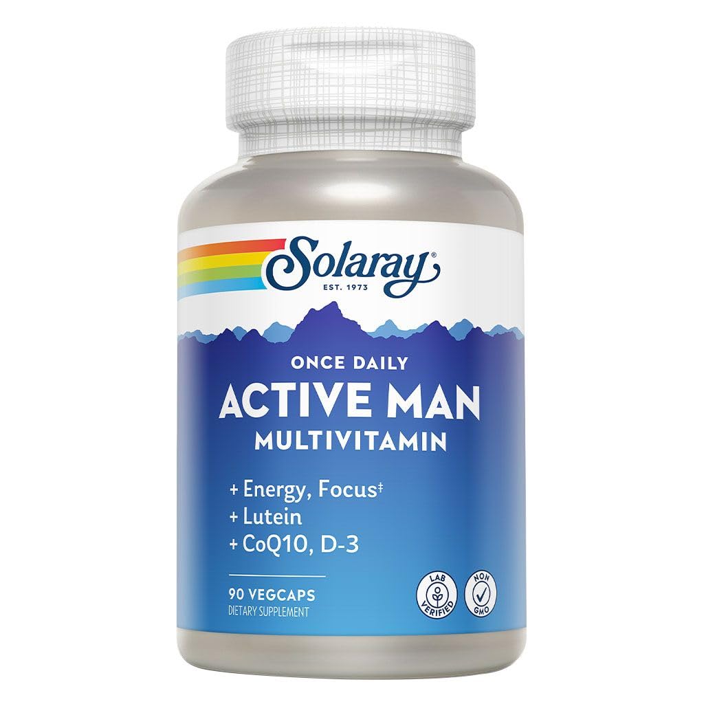 Once Daily Active Man Multivitamin, 90 Vegetable Capsules