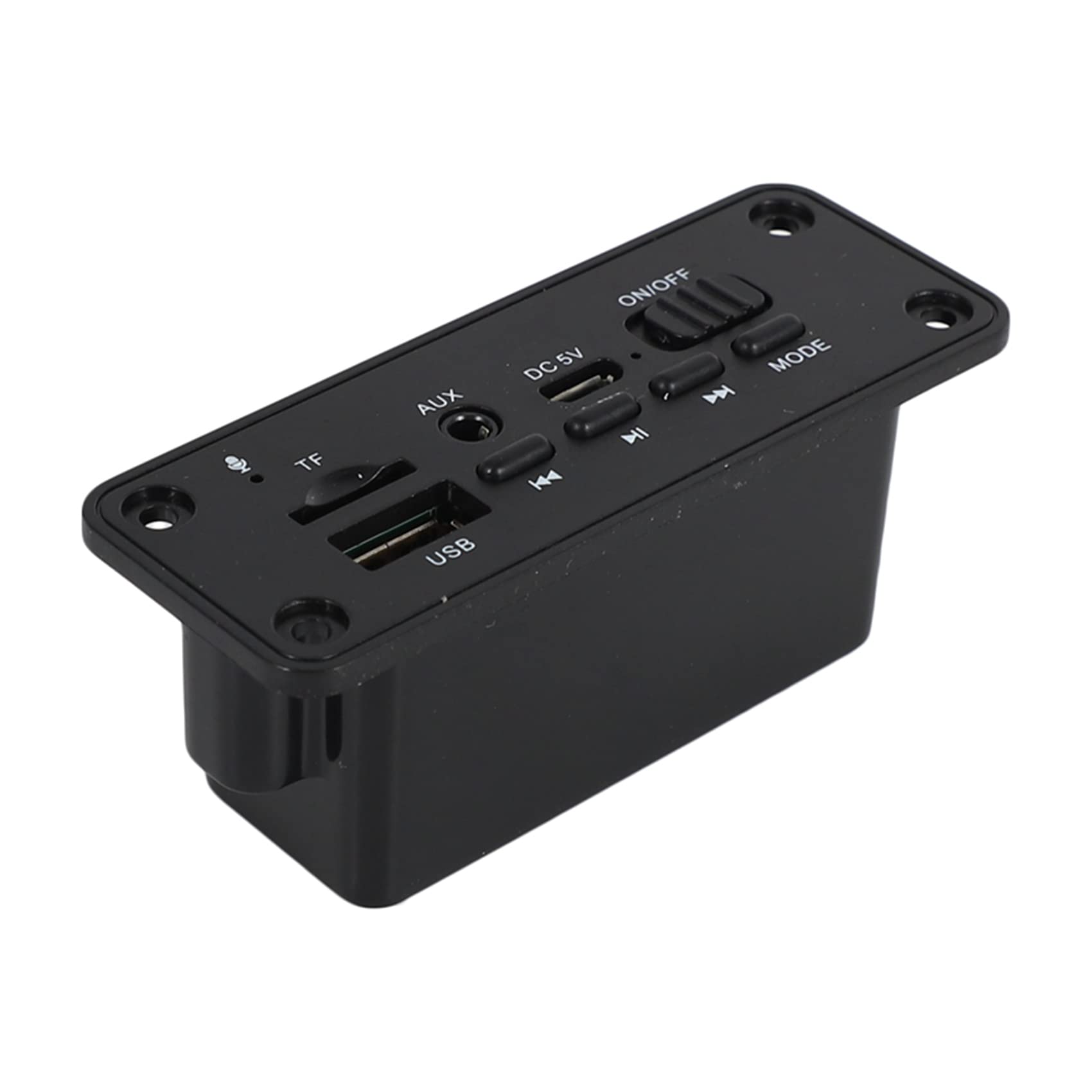 10 x zestaw głośnomówiący odtwarzacz MP3, dekoder płytki, 2 x 3 W, wzmacniacz DC 5 V, MP3 WMA, bezprzewodowy Bluetooth 5.0, dekoder płytki, moduł audio, USB, FM, TF, nagrywanie, radio AUX do