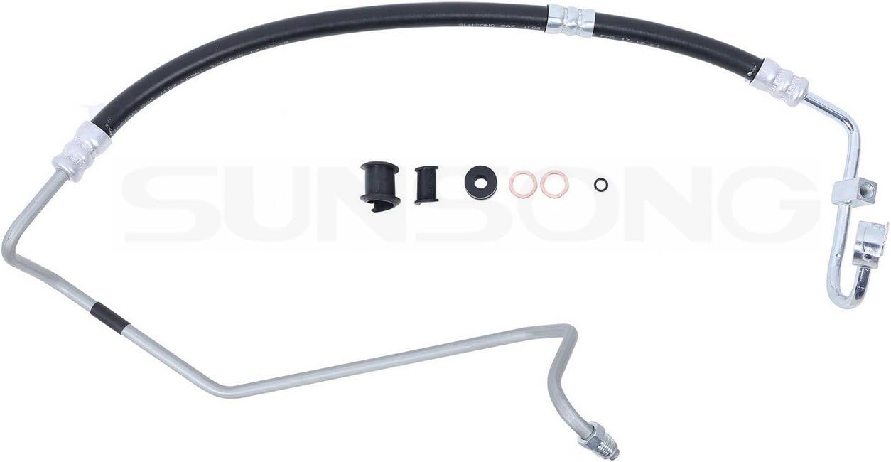 Sunsong 3404098 Power Steering Pressure Line Hose Assembly
