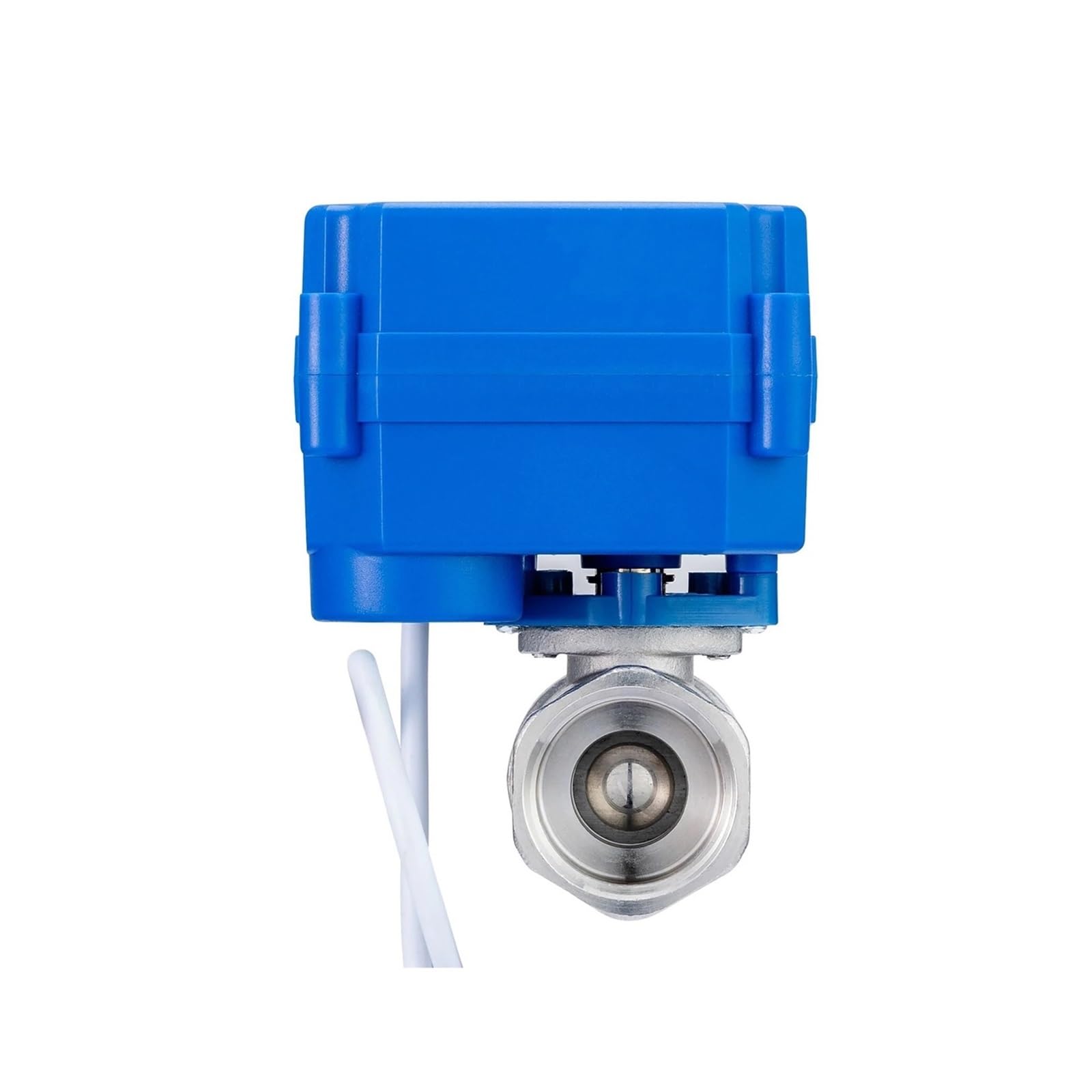 Flglqutsv Dc24v Cr03 Dn15 1/2" Stainless Steel Two Way Electric Ball Valve Dc5v Dc12v Dc24v Ac220v Cr01 Cr02 Cr03 Cr04 Cr05,Motorized Valve(Dc24v Cr03)