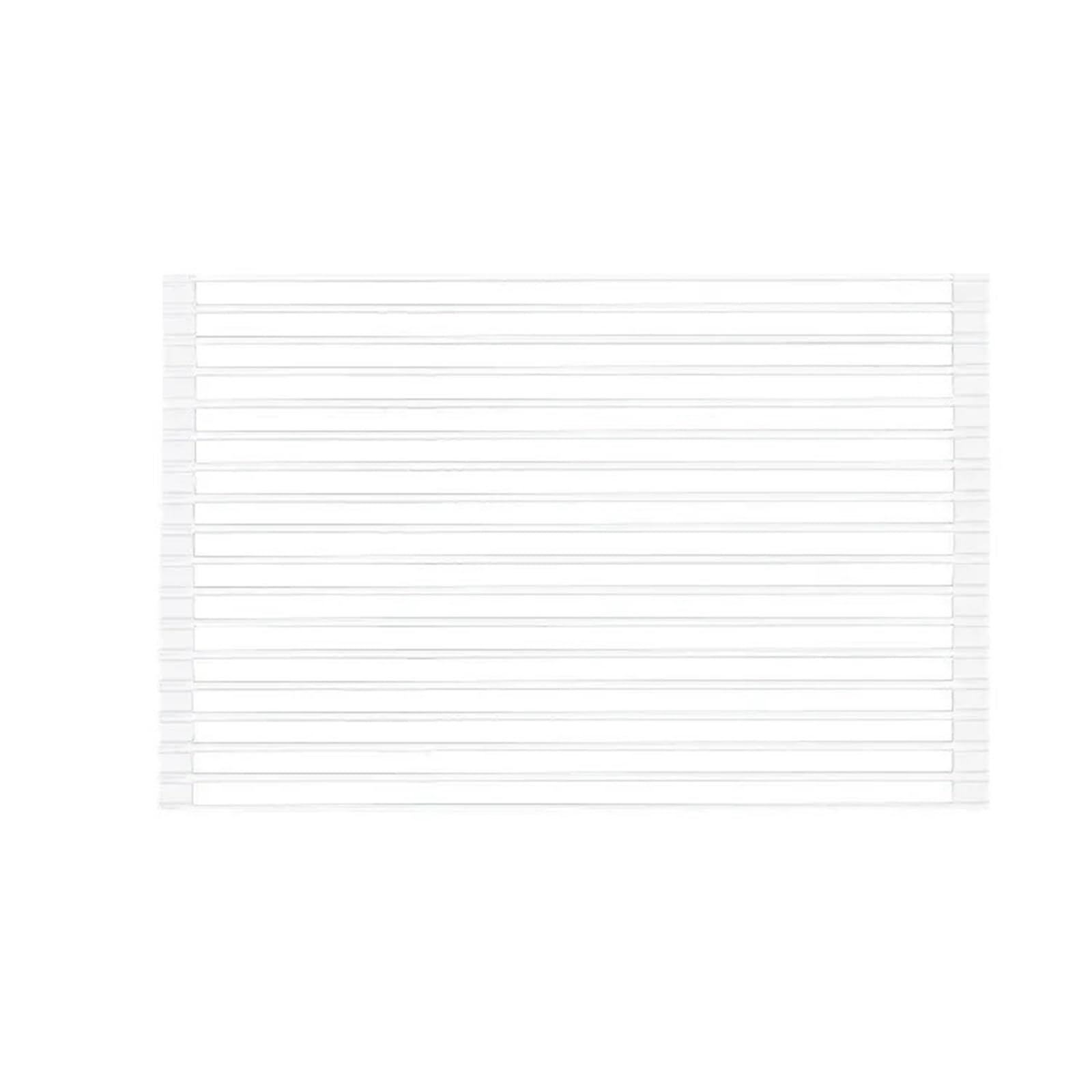 Escurridor de Platos Rejilla de Almacenamiento for Cocina, Rejilla for Filtro Silicona, Drenaje Plegable, Fregadero con persiana Enrollable Acero Inoxidable, for Cuencos y Palillos(B1)