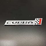 EKPTPGT Automóvil de la Insignia Pegatina, ​para Seat Leon Cupra ST Ibiza Cupra FR Exterior ABS de Las Letras Coche Lateral Emblemas Tronco Coche decoración