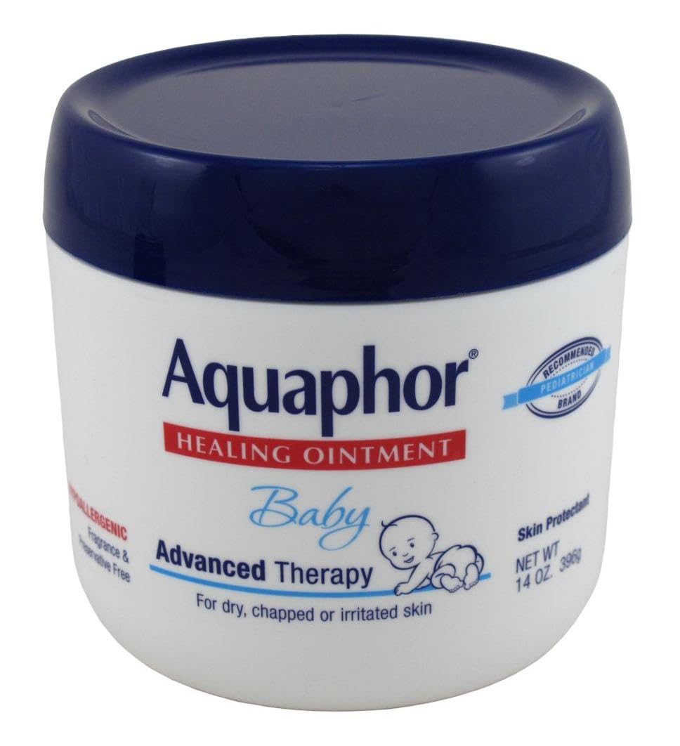 Aquaphor Baby Healing Ointment Advanced Therapy 14 Ounce Jar (Pack of 6)