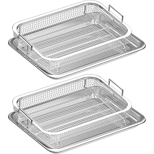 Air Fryer Basket and Tray for Oven, 12.8'' x 9.7''...
