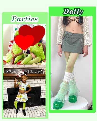 Image of Girls Sparkle Fishnet Tights Glitter Tights for Kids Toddler Rhinestone Stockings Halloween Star Pantyhose