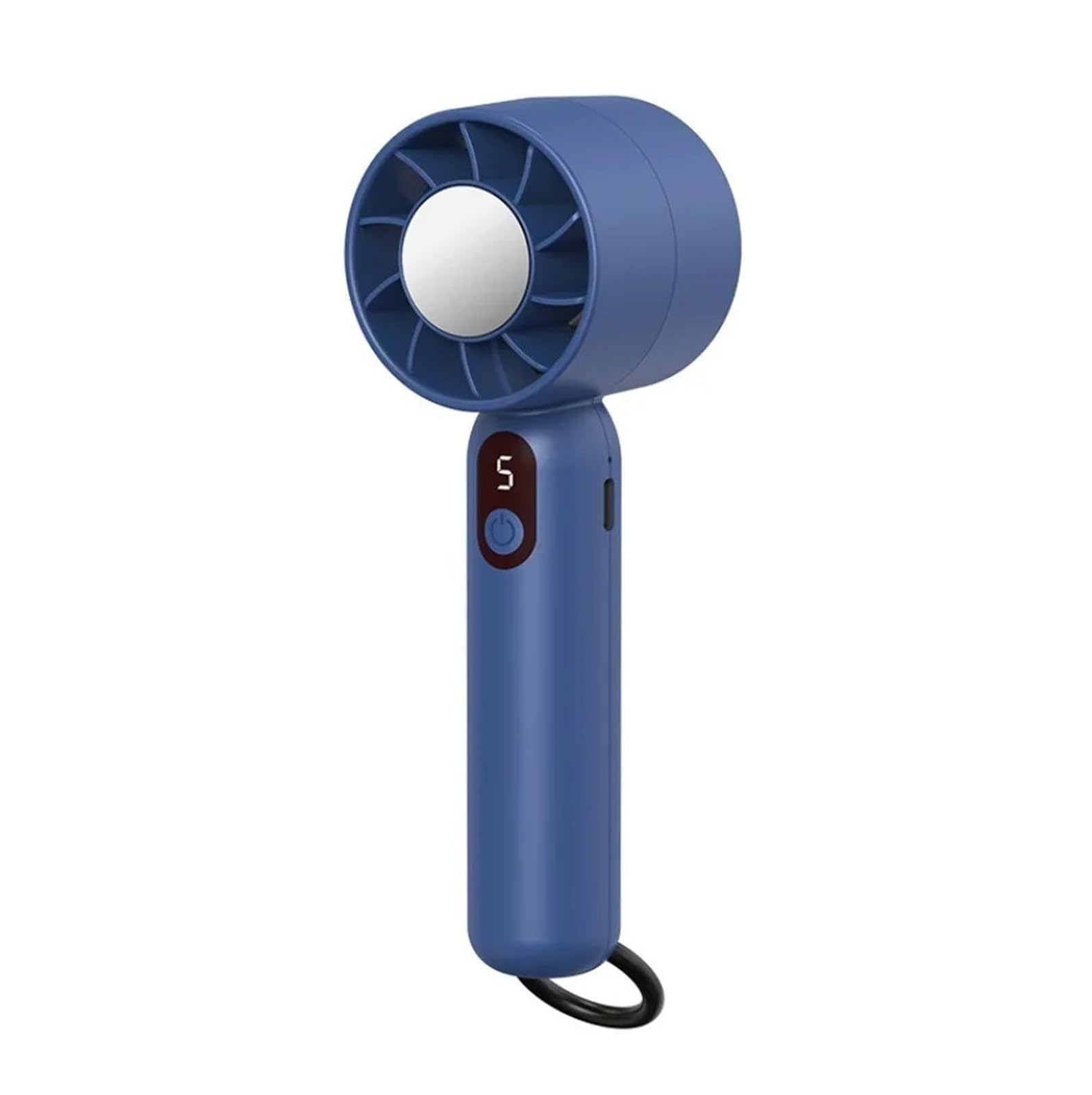 Ventilateur de bureau sans lame rose puissant réglable - 8