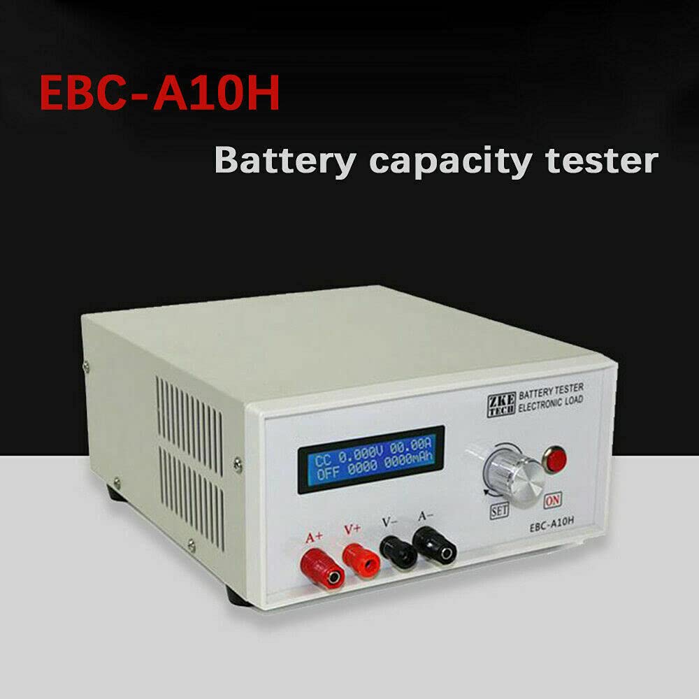EBC-A10H Tester LCD Display Elettronico Carica Capacità Tester Kit Power Performance Tester con clip di prova 150W