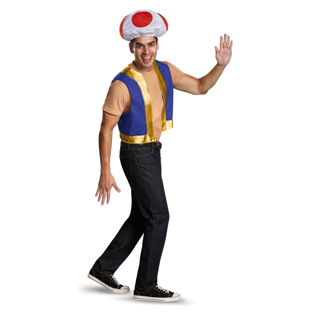 Amazon.co.jp: キノピオ コスチューム マリオ コスプレ 衣装 大人 仮装 