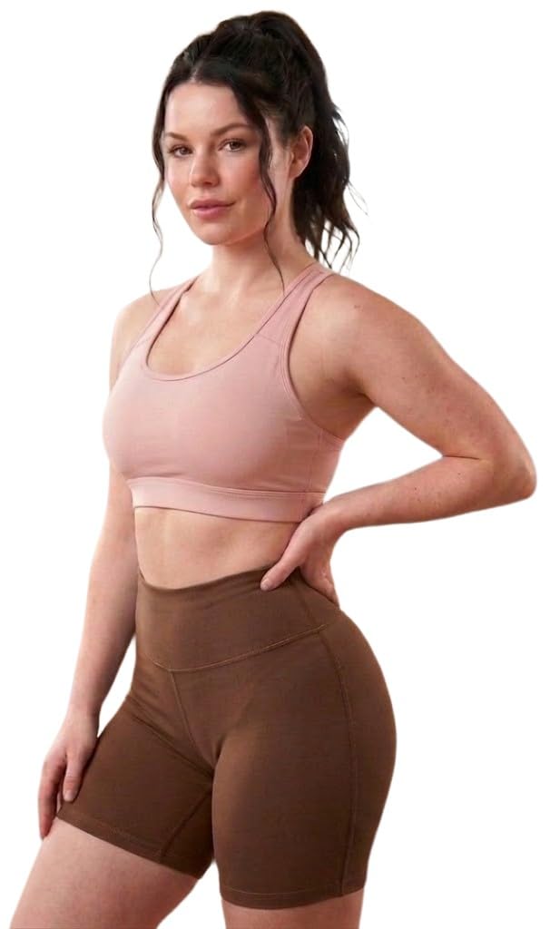 fasha Women Gym Shorts for Women – Workout Running Sports Shorts, High Waist Activewear Shorts, Yoga Fitness Shorts, Quick Dry Stretchable Gym Wear Short, Ladies Shorts-Pack of 1-picture-24