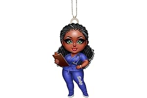 Personalized Nurse Scrubs, Gift for Nurse Acrylic Ornament
