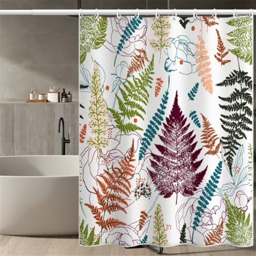 Rideau de douche 150x180 anti-moisissure en polyester imperméable