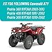 Front Left Right Brake Calipers & Pads for Kawasaki Prairie 360 KVF360 Prairie 300 KVF300 Prairie 400 KVF400,OEM# 43080-5135 43080-5136