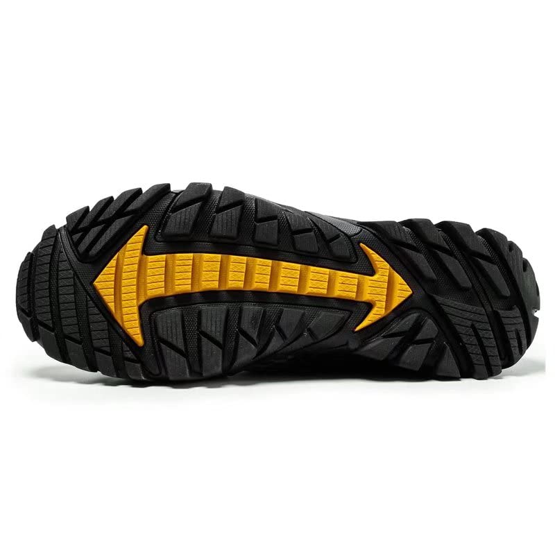 Male Female Comfortable Rubber Sole Slip On Elastic Band Running Shoes for Summer Outdoor Mountain Forest Field Hiking Cycling Camping Jogging Gray 12.5 Men/14 Women