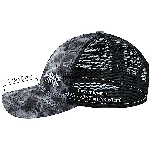 Image of BASSDASH Altimate Fishing Hat Mesh Back for Men Women Adjustable Baseball Trucker Cap