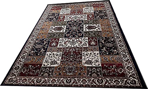Image of Royal Look Design Soft 4 Feet x 6 Feet Blue Colour Carpets for Home Living Room Bedroom Dining Room