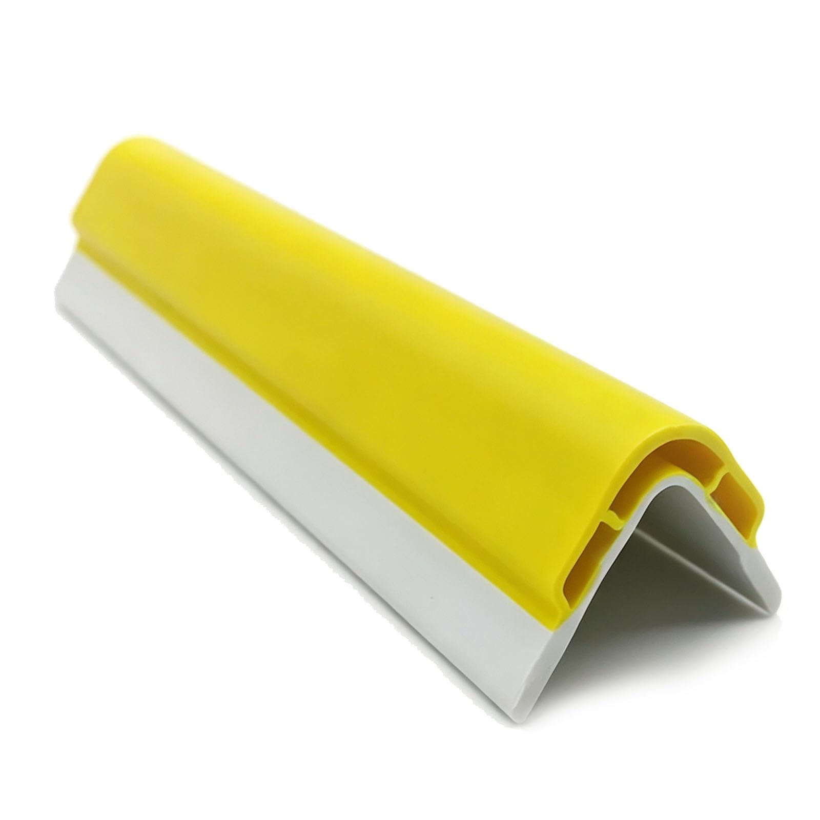 Paraspigoli Angolari in Gomma, Autoadesivi, a Struttura Cava, Paracolpi | Paracolpi Garage Auto da Muro, in PVC Flessibile Bicolore, per Scuole, Abitazioni, Garage e Stabilimenti(Yellow,150cm/59in)
